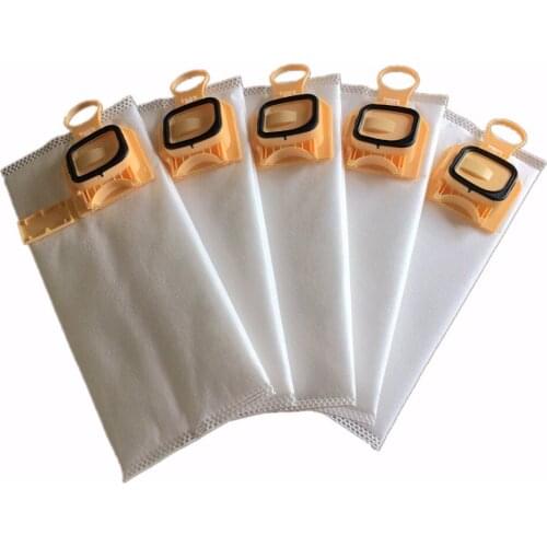 Cleanfairy Vacuum Cleaner Bags Compatible with Vorwerk Kobold VK140 FP140 VK150 VK150-1FP150 (6 plus motor filter & Smell stick)