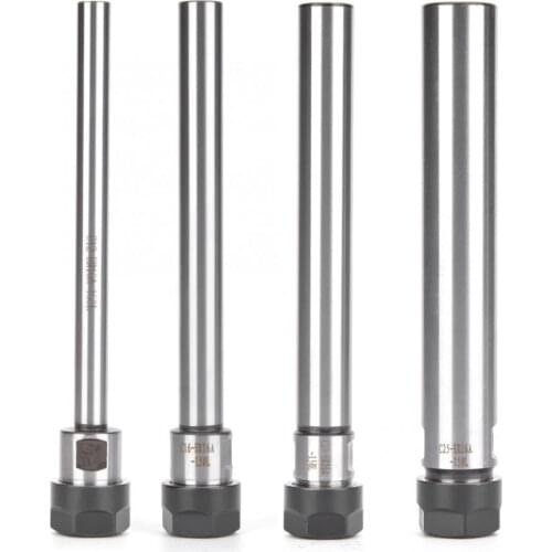 ER16A 150mm Handle Collet Chuck Holder 12/16/20/25mm Straight Shank Extension Rod CNC Milling Cutter Tool Holder