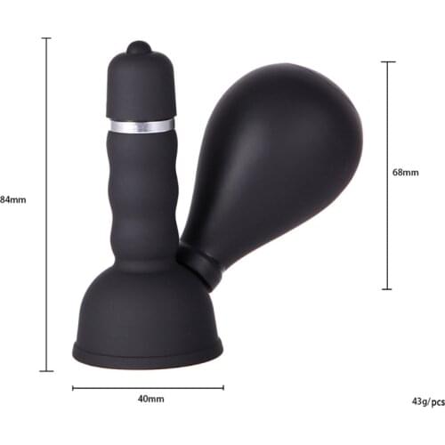 Electric Vibrating Nipple Sucker Stimulating Breasts Enhancement Massager New Arrival