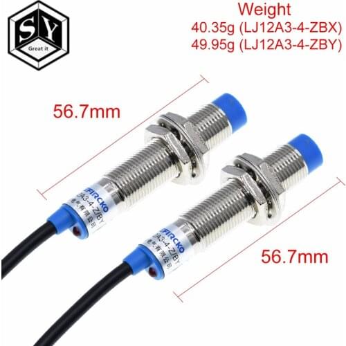 Great it 1pcs LJ12A3-4-Z/BX LJ12A3-4-Z/BY New Inductive Proximity Sensor Detection Switch NPN DC 6-36V for Arduino