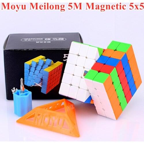 Moyu meilong M magnetic 5x5x5 magic cube 5x5 speed cube meilong 5M magnet 5x5x5 cubo magico 2x2x2 3x3x3 puzzle cube 4x4x4