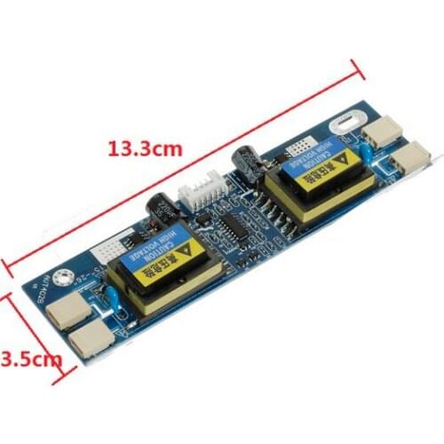 New!! SODIAL Universal CCFL Inverter LCD Laptop Monitor 4 Lamp 10-29V and 15-22" Widescreen