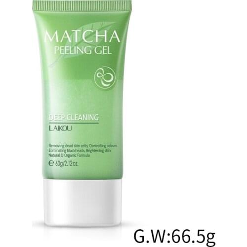 Matcha Exfoliating Exfoliate Peeling Gel Facial Scrub Moisturise Whitening Nourishing Repair Scrubs Face Cream Skin Care