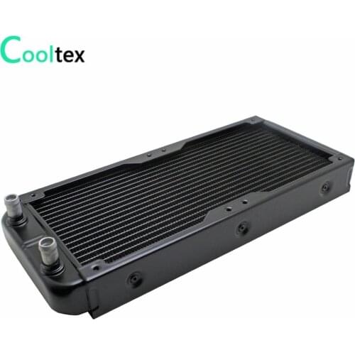 240mm water cooling radiator for Chip CPU GPU VGA RAM Laser cooling cooler Aluminum Heat Exchanger