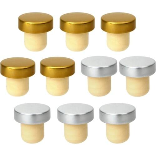 Rubber T-shape Beer Soda Cork Wine Stopper 5pcs/lot Bottle Cap Cover Kitchen Bar Supplies Bar Tools Bottle Sealing Plug