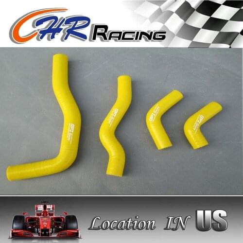 Silicone Radiator Hose FOR 2005-2009 Honda CRF450X CRF 450 X 2006 2007 YELLOW 05