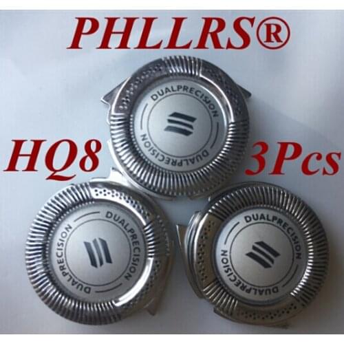 3pcs HQ8 Replace head razor blade for philips shaver PT730 PT735 PT860 PT870 AT750 AT751 AT890 AT891 HQ7120 HQ7100 HQ7140 HQ9