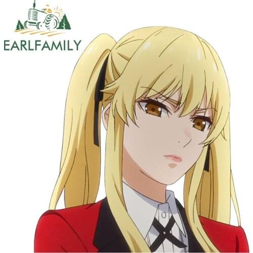 EARLFAMILY 13cm x 12.1cm for Mary Saotome Camper Truck Decal Vinyl Car Stickers Car Styling Anime Decals SUV Decoration
