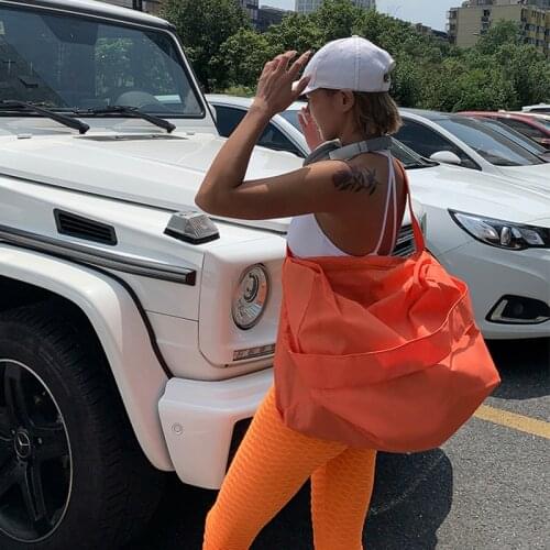 Fashion Waterproof Women Handbag Casual Large Shoulder Hobos Bag Nylon Big Capacity Sports yoga leisure travel Crossbody Bag