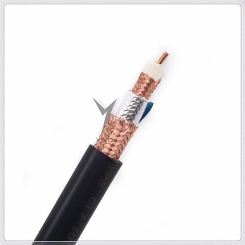 XSSH Hi-end HIFITRANSPARENT OFC OCC copper 1 core Shield RCA XLR Audio 10mm 10.5m rf Coaxial Cable Line Wire only cable no plug