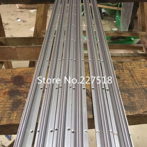 1pc Linear Rail SBR20-6300mm(3150+3150mm) + butt rail 1 pc SBR20-2000mm（Ship from Moscow /only to Russia）for Cnc Part 20mm Guide