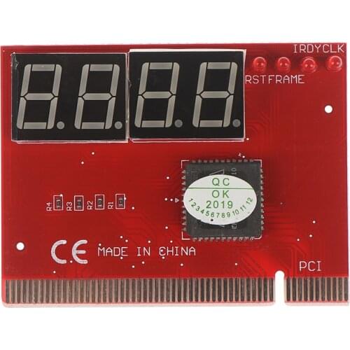 1PCS Laptop Motherboard Mini PCI PCI-E LPC POST Troubleshooting Diagnosis Card LED 4-Digit Diagnostic PC Analyzer Test POST Card