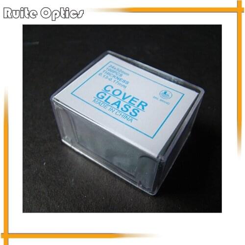 10 Boxes 24x32 mm Microscope Slide Cover Slips Blank Glass Slides Microscope Accessories