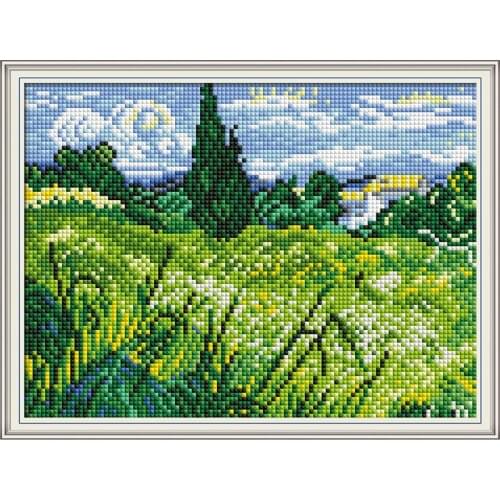 Everlasting Love The Field Chinese 5d Diamond Painting Full Square Christmas Decorations For Home Wedding Halloween Navidad Gift