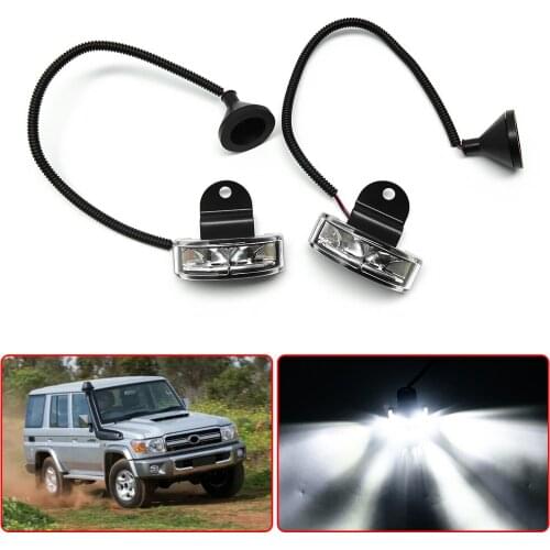 Car LED Ground Effect Ambient Light Side Skirt Lamp For Toyota Land Cruiser FJ70 FJ76 FJ77 FJ79 LC76 LC77 LC78