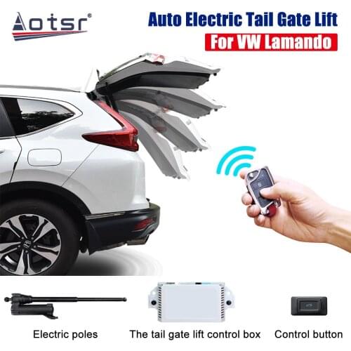 Car Accessories ElectricTail Gate Lift For Volkswagen Lamando 2015 Car One Foot Activated Trunk Boot Auto Kick Sensor Rear Door
