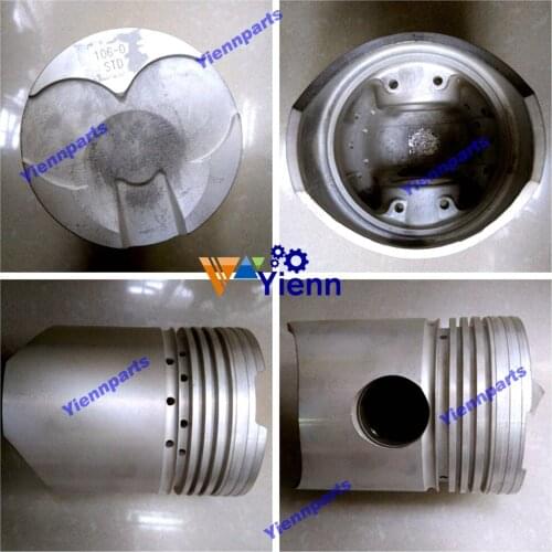 For ISUZU DA120 Piston 9-12111-126-0 9-12111-901-0 For TCM FD100 FD150 Forklift DA120 Diesel Engine Repair Parts