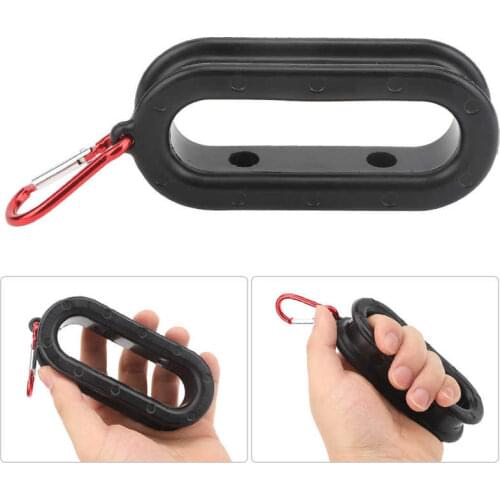 Bottom Hanging Fishing Cable Puller and Red Button Kit Aluminum Alloy Fishing Cable Puller Fishing Tools Accessories Spare Parts