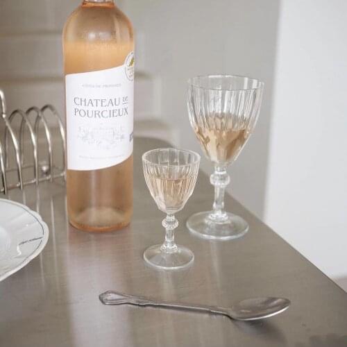 European Vintage Red Wine Cup Creative Diamond Goblet Wine Cup Champagne Cup Cocktail Cup Triangle Cup Wine Cup Decoration Home