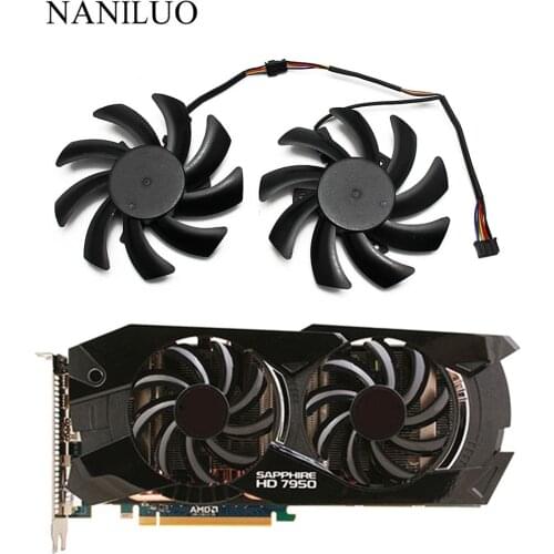FDC10H12S9-C FD7010H12S 85 мм сапфир HD6850 HD6970 HD7870 2G HD7950 HD7970 R9 270X 280X Radeon VGA охлаждающий вентилятор