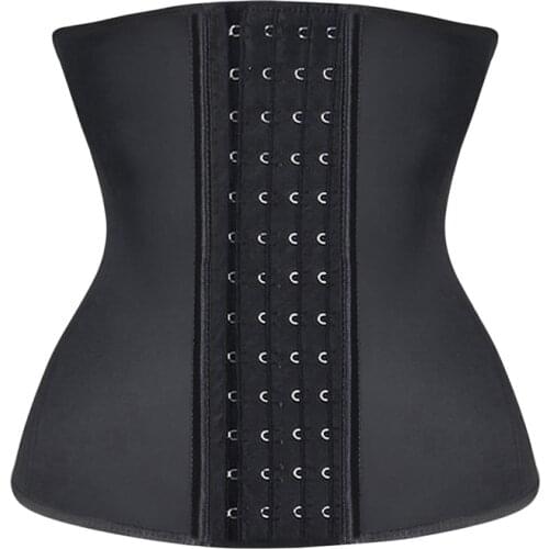 Short Torso Waist Trainer Corset for Tummy Control Underbust Sports Workout Hourglass Body Shaper