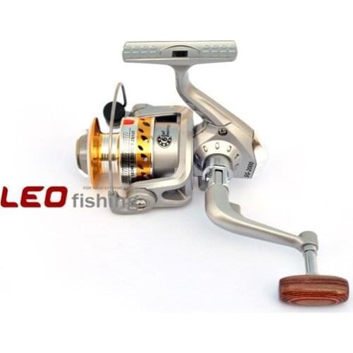 LEO metal spinning Reel Wheel fishing reel gear Lure Carretilha de pesca baitcasting molinete reel SG-2000A Free Shipping