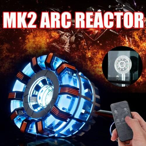 MK1/MK2 1:1 Scale Arc Reactor DIY Model Lamp Need To Assemble for Reactor USB LED Light Action Acrylic Model Building Kits