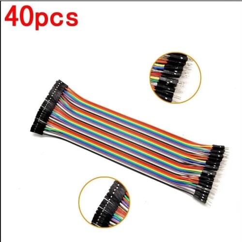 Male to female dupont line 40pcs dupont cable jumper wire dupont line 2.54MM 20cm for arduino SKUGM