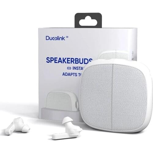 New Duolink Bluetooth SpeakerBuds Combo Creative TWS wireless Bluetooth Headset charging box TWS audio split multifunction