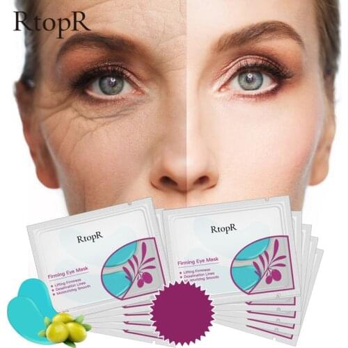 200pcs/100Pairs Olive Serum Eye Mask Anti-Aging Anti Wrinkle Remove Dark Circle Collagen Eye Patches Masks Skin Care