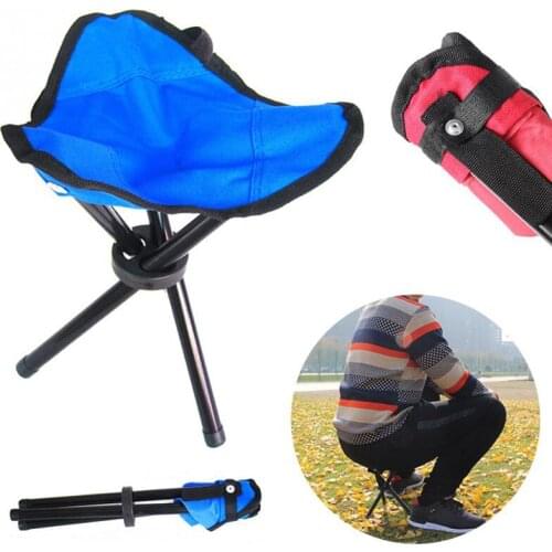 Portable Outdoor Folding Fishing Chairs Casting Folding Stool Convenient Fishing Stool Chair Folding Chair Fishing Accessories