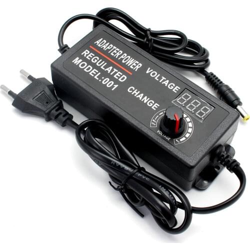 AC DC Adjustable Power Supply 3V 9V 12V 24V Transformer Display Screen 9 12 24 V Volt Transformers 220V To 12V 24V Power Supply