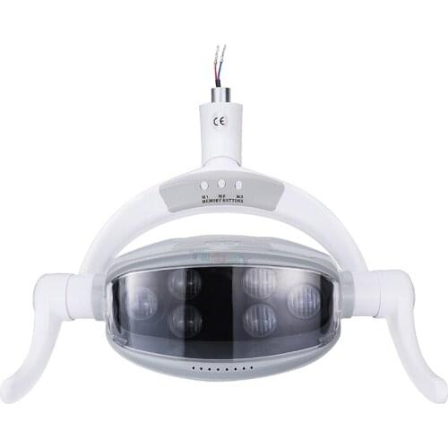 1set Dental Chair LED Light oral Implant lamp Sensor Cold Light Induction Control On Or Off +8 Level Brightness Adjustable