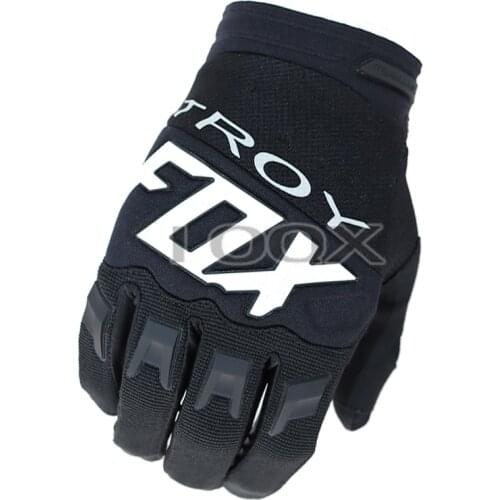 High Quality Troy Fox 360/180 Race Gloves Motocross Motorbike Mountain Bicycle Racing Gloves