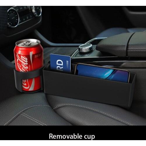 Car seat gap storage box Easy to move and install Can store mobile phone cups, etc.Cigarette storage artifact