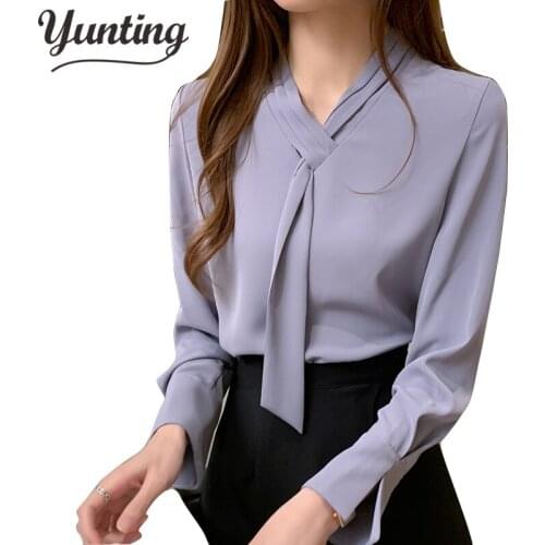 Yunting Satin Blouses