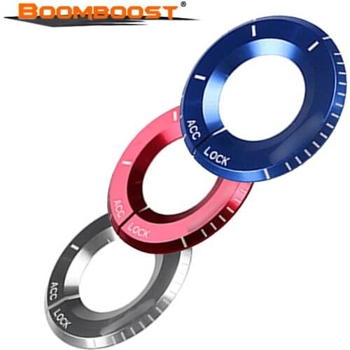 Engine Key Start Aluminum Ignition Switch Decorative Covers Key Hole Start Ring Sticker FOR Benz a class C GLA C260L