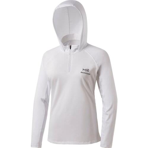 Bassdash Women’s UPF 50+ Performance Hoodie Long Sleeve UV Fishing Hiking Shirt Female Long T-Shirt Hoodies