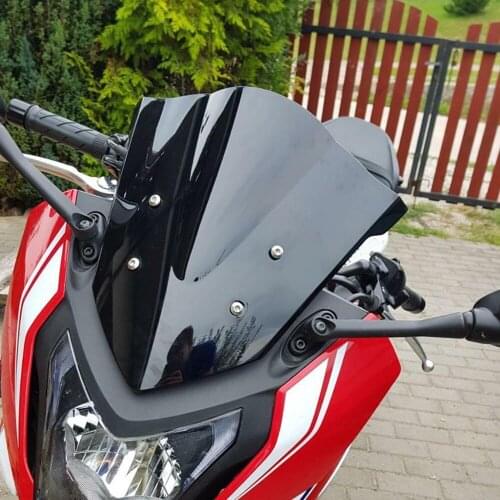 For HONDA CBR650F 2014 2015 2016 2017 CBR-650F CBR 650 F Motorcycle Windshield Extension Spoiler Windscreen Air Deflector