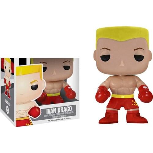 Funko ROCKY Ivan Drago #21 Action Figure Toys PVC Collection Model Toy Gift Vinyl Figure with Original Box Free Shiping