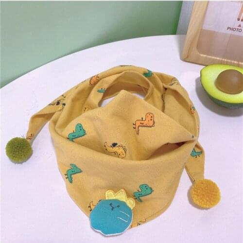 Cotton Triangle Scarf Toddler Towel Autumn Winter Girl Shawl Children Neck Collar Baby Scarf Brup Cloth Kids Neckerchief Scarf