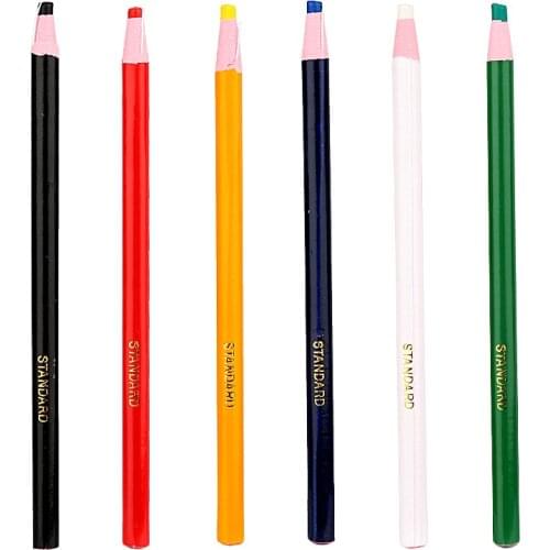 Imzay Sewing Tailors Chalk Pencils Fabric Marker Pen Set for Tailor Sewing Accessories Colorful Sewing Chalk Garment Pencil DIY