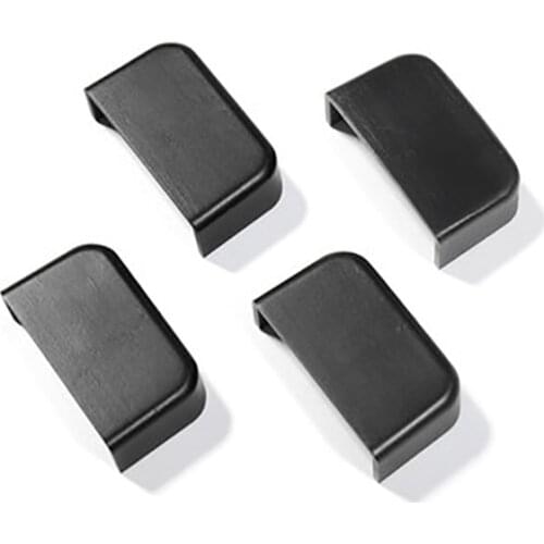 For Tesla Model Y 2021 Rear Seat Slide Rail Anti-kick Prevent Cuts Soft Rubber Plug Interior Modification Accessories