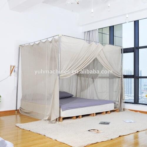 EMF Protection Mosquito Net, Silver Fiber EMF Shielding Bed Canopy 100% Silver Fiber Material Mosquito Net