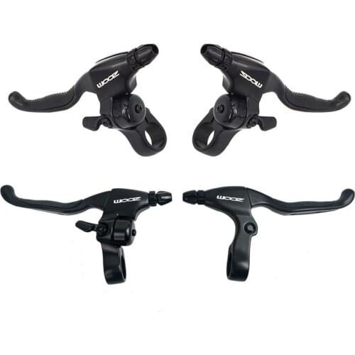ZOOM Brakes Lever Bicycle Aluminum Alloy Brake Bar Mountain Bike Bell Brake Bar Folding Bike Brake Handle Brake Bar