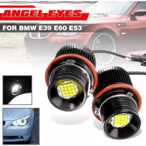 2PCS Suitable for E39 E87 80W XBD LED 525I 530I 540I 80W Suitable for BMW Angel Eye