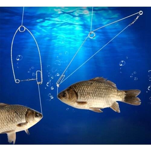Automatic Fishing Hook Steel Fast Speed Fish Lifter Lazy People Ejection Catapult Spring Fishing Gear
