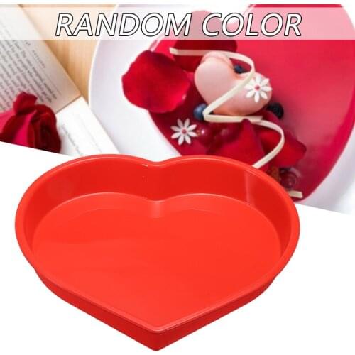 Large Heart Silicone Cake Mold Cake Chocolate Baking Tin Mould Nonstick Food Grade Heat Resistent For Microwave Cake Tool