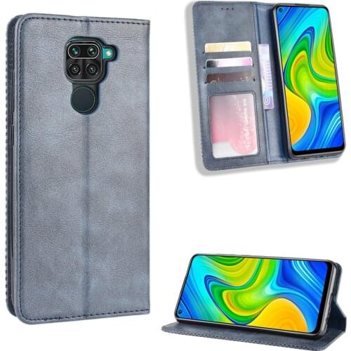 For Xiaomi Redmi Note 9 Case Redmi Note9 Wallet Flip Style PU Leather Phone Back Cover For Xiaomi Redmi Note 9 With Photo Frame