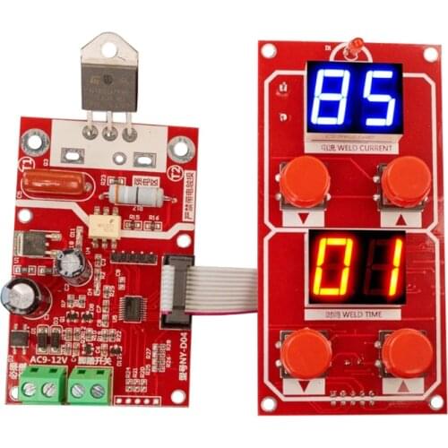 NY-D04 40A/100A Digital Display Spot Welding Machine Controller Time Panel Board